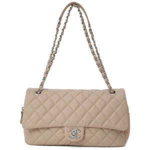 Chanel Matelasse Chain Shoulder Bag beige
